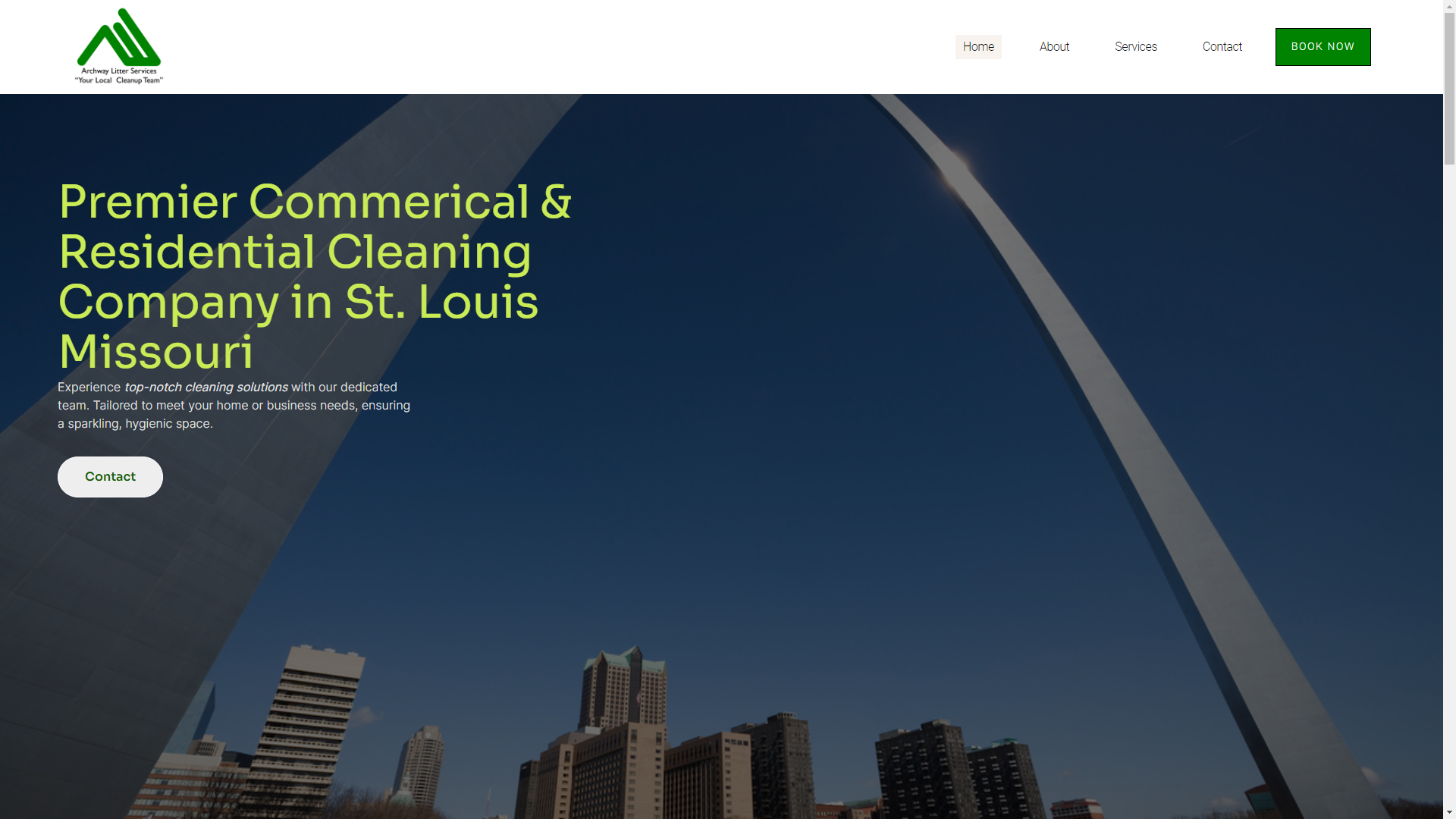 Archway Litter Cleanup Company Website